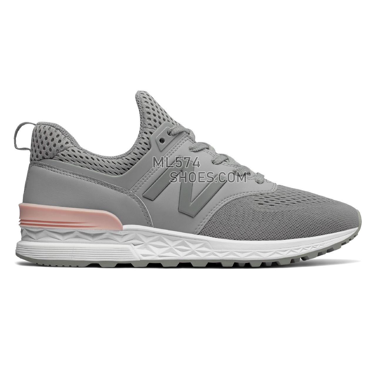 New Balance 574 Sport - Men's 574 - Classic Grey - MS574TMG