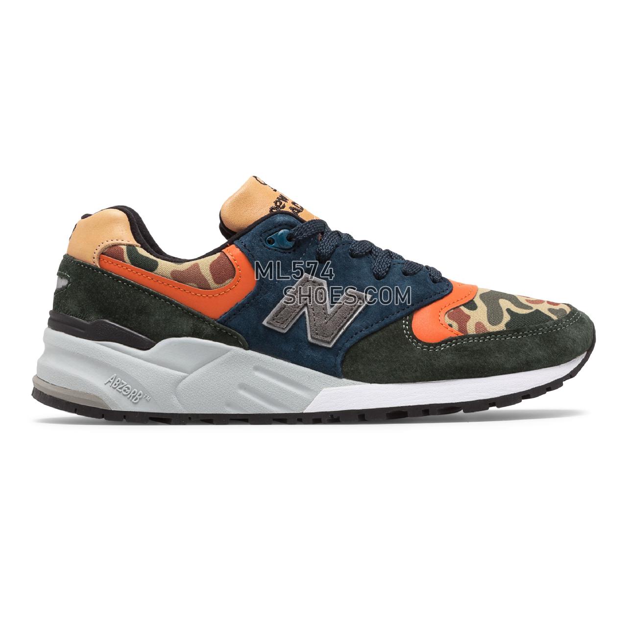 New Balance 999 Made in US - Men's 999 - Classic Green with Blue - M999NI