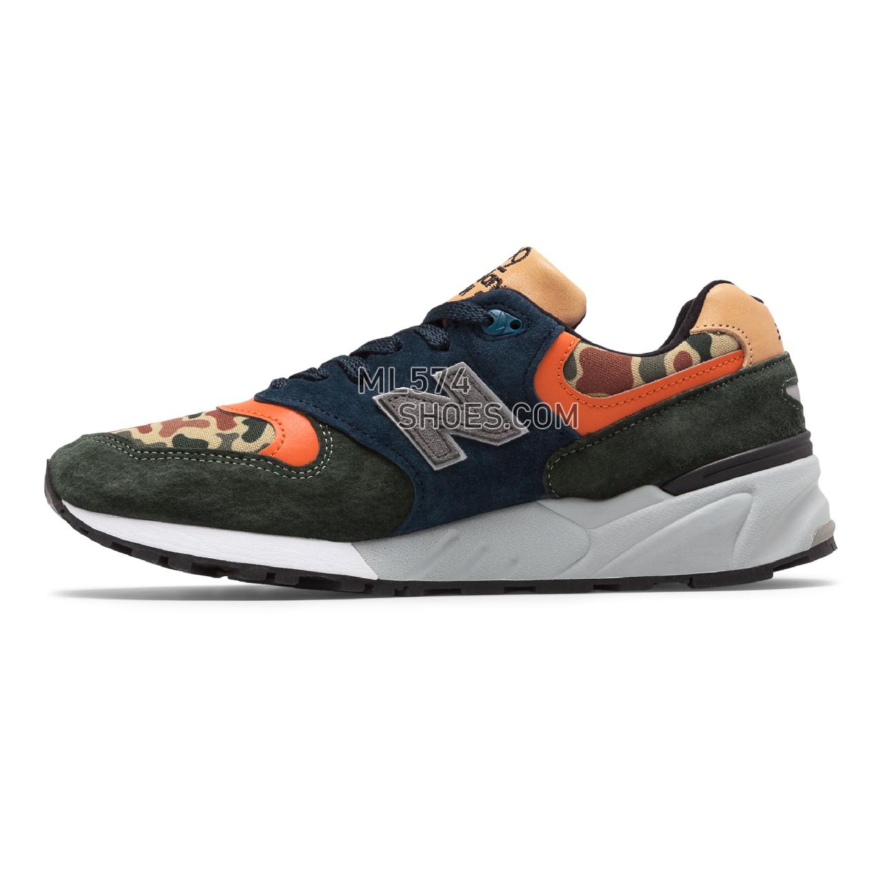 New Balance 999 Made in US - Men's 999 - Classic Green with Blue - M999NI