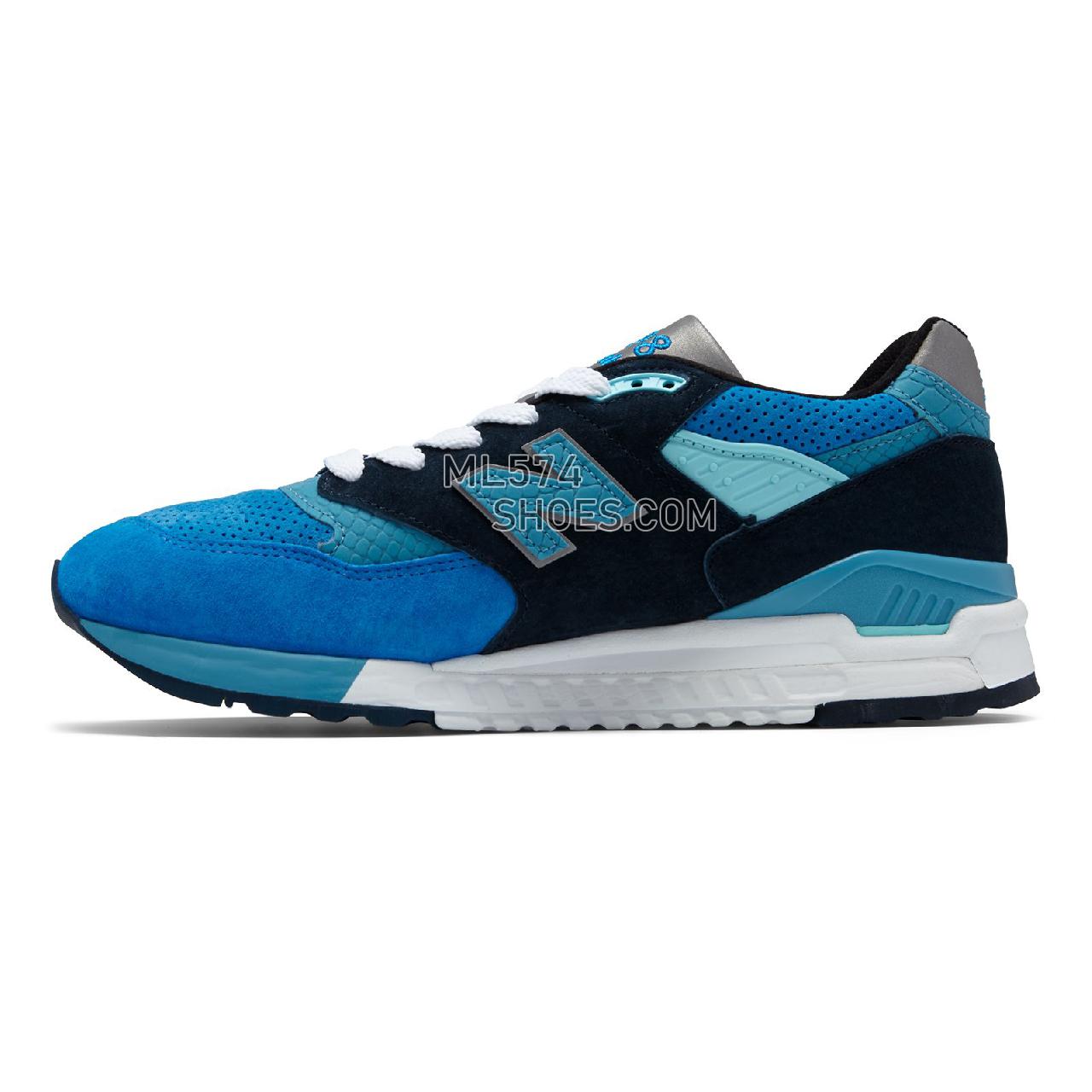 New Balance 998 Made in US - Men's 998 - Classic Blue with Silver - M998NE