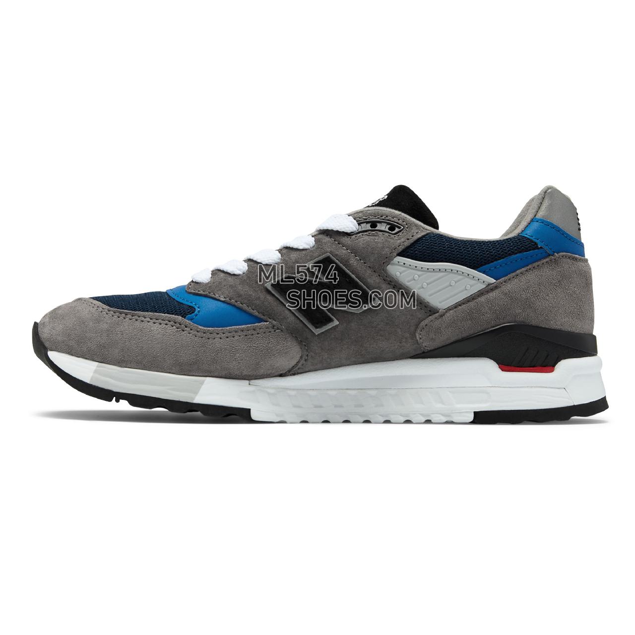 New Balance 998 Made in US - Men's 998 - Classic Grey with Blue - M998NF