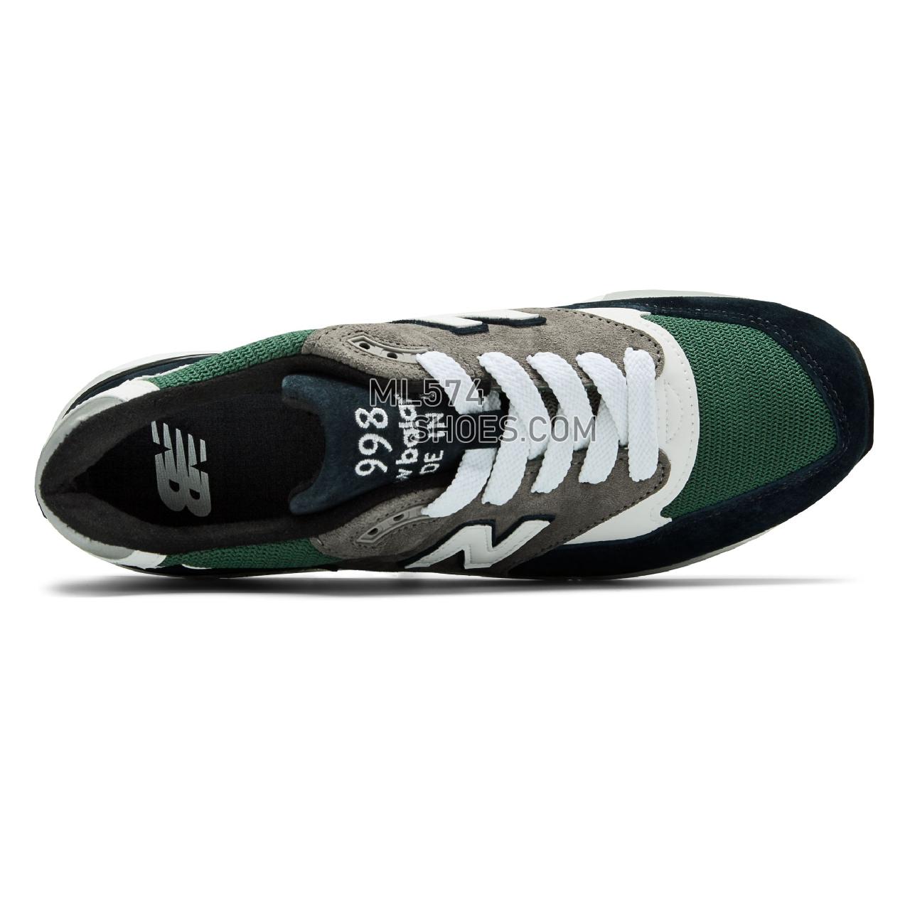 New Balance 998 Made in US - Men's 998 - Classic Galaxy with Team Forest Green - M998NL