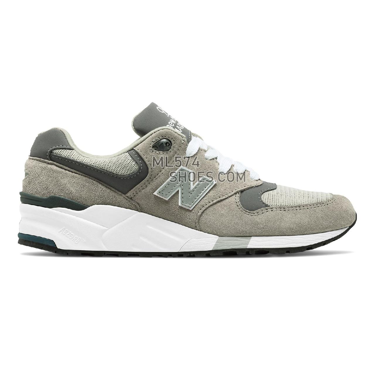 New Balance Made in US 999 - Men's 999 - Classic Grey with Pewter - M999CGL