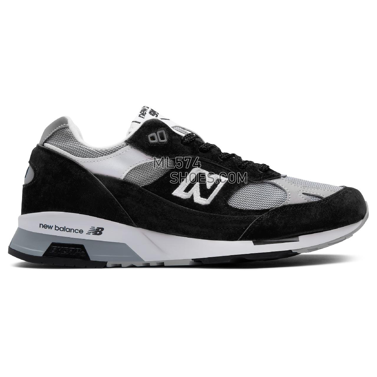 New Balance 991.5 Made in UK - Men's 9915 - Classic Black with Grey and White - M9915BB