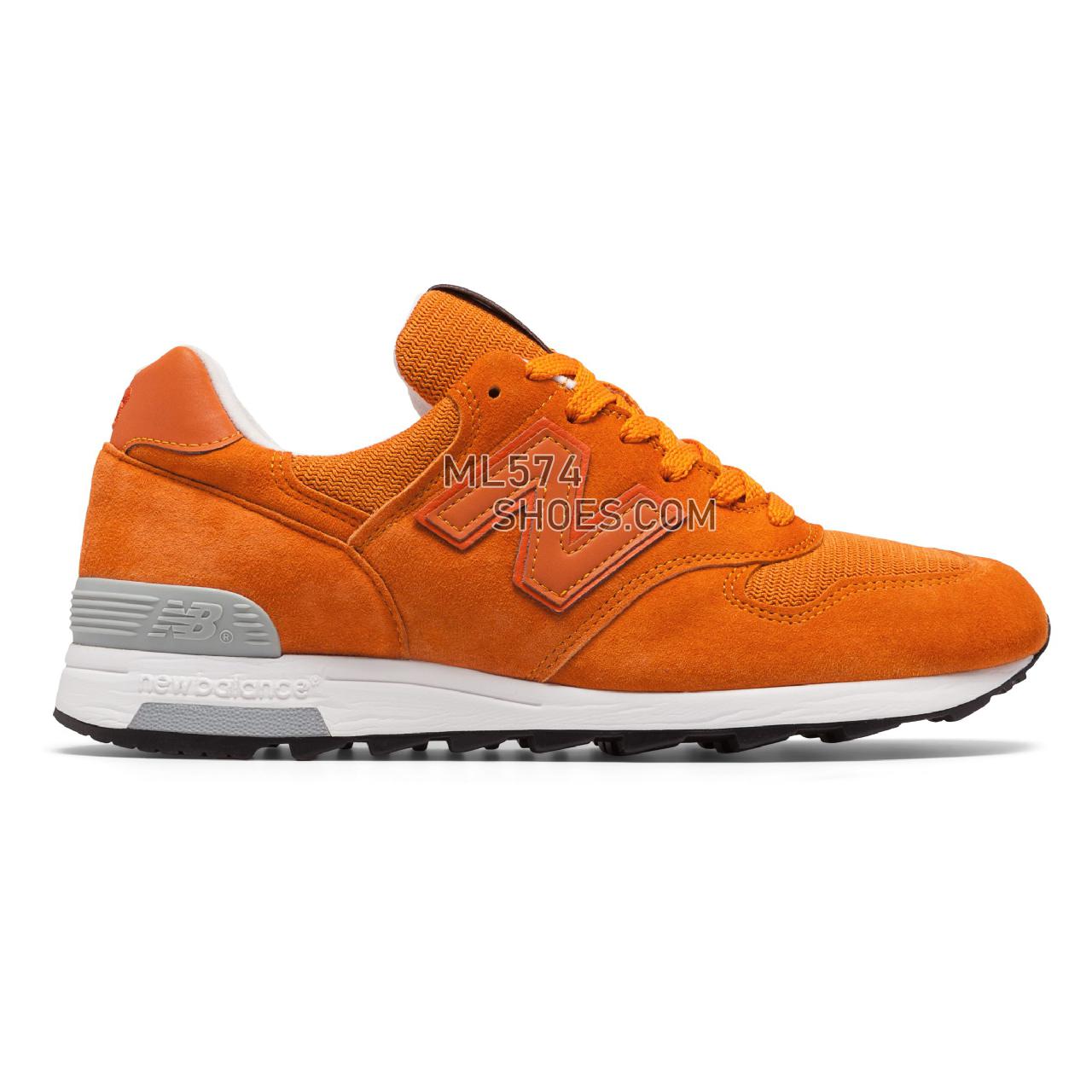 New Balance 1400 Made in US - Men's 1400 - Classic Orange with White - M1400WC