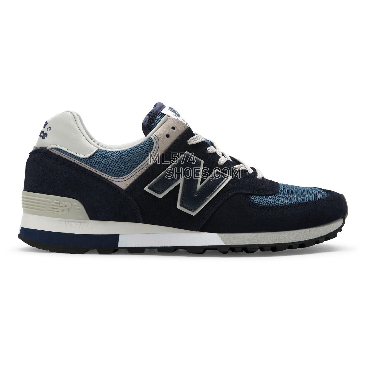 New Balance 576 Made in UK - Men's 576 - Classic Navy with Grey - OM576OGN
