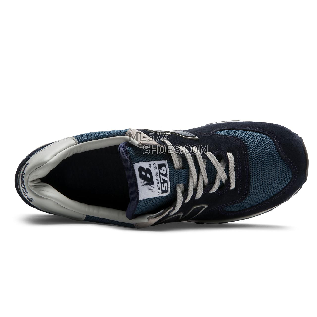 New Balance 576 Made in UK - Men's 576 - Classic Navy with Grey - OM576OGN