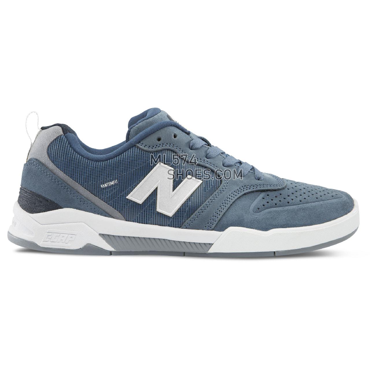New Balance 868 - Men's 868 - Classic Blue with Grey - NM868GYB