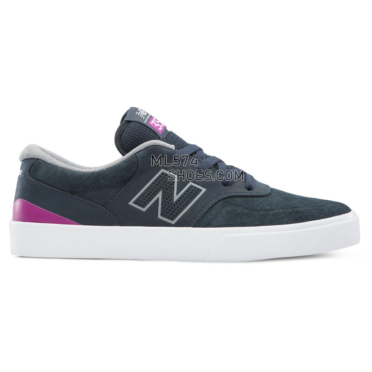 New Balance Arto 358 - Men's 358 - Classic Navy with Pink - NM358NPK