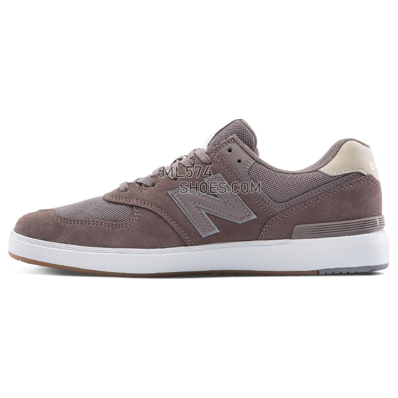 New Balance AM574 - Men's 574 - Classic Tan with White - AM574RSE
