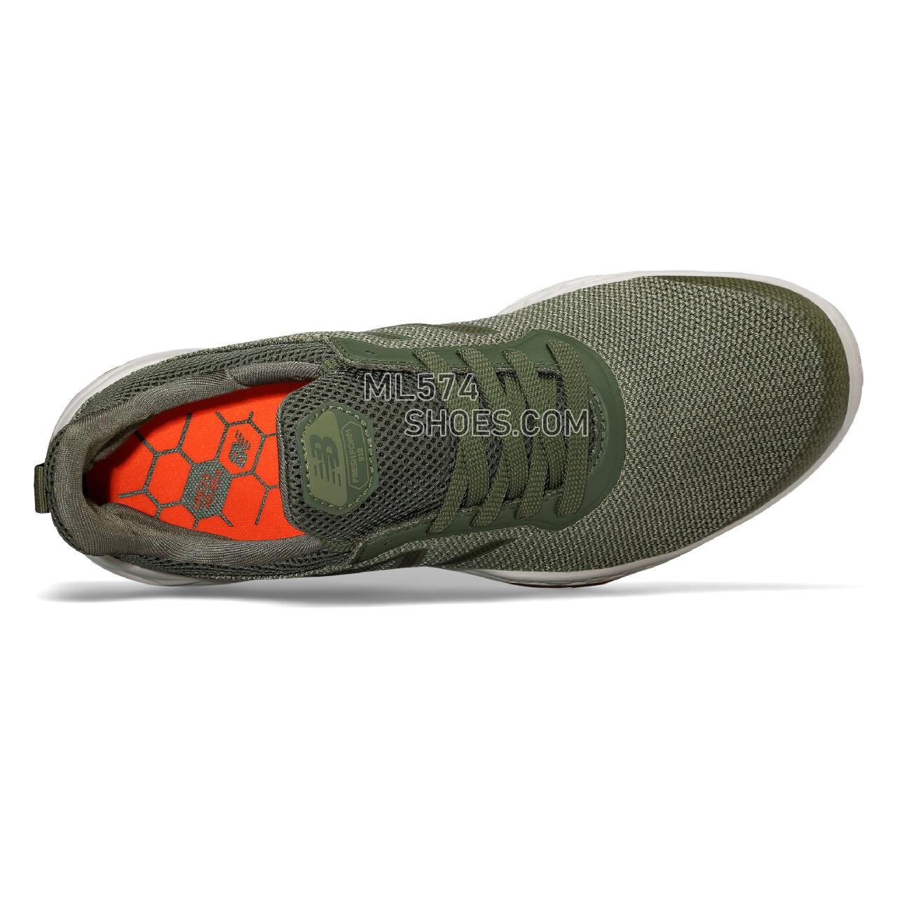 New Balance Fresh Foam 818v3 - Men's 818 - X-training Dark Covert Green with Silver Mint - MX818SG3
