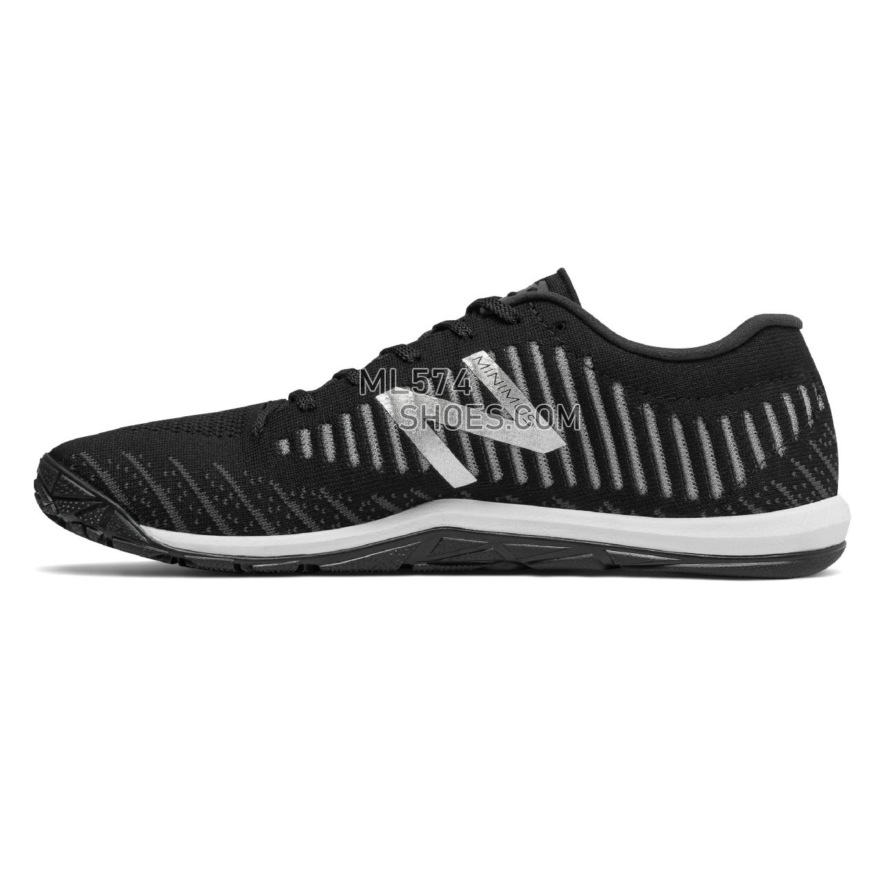 New Balance Minimus 20v7 Trainer - Men's 20 - X-training Black with White - MX20BK7