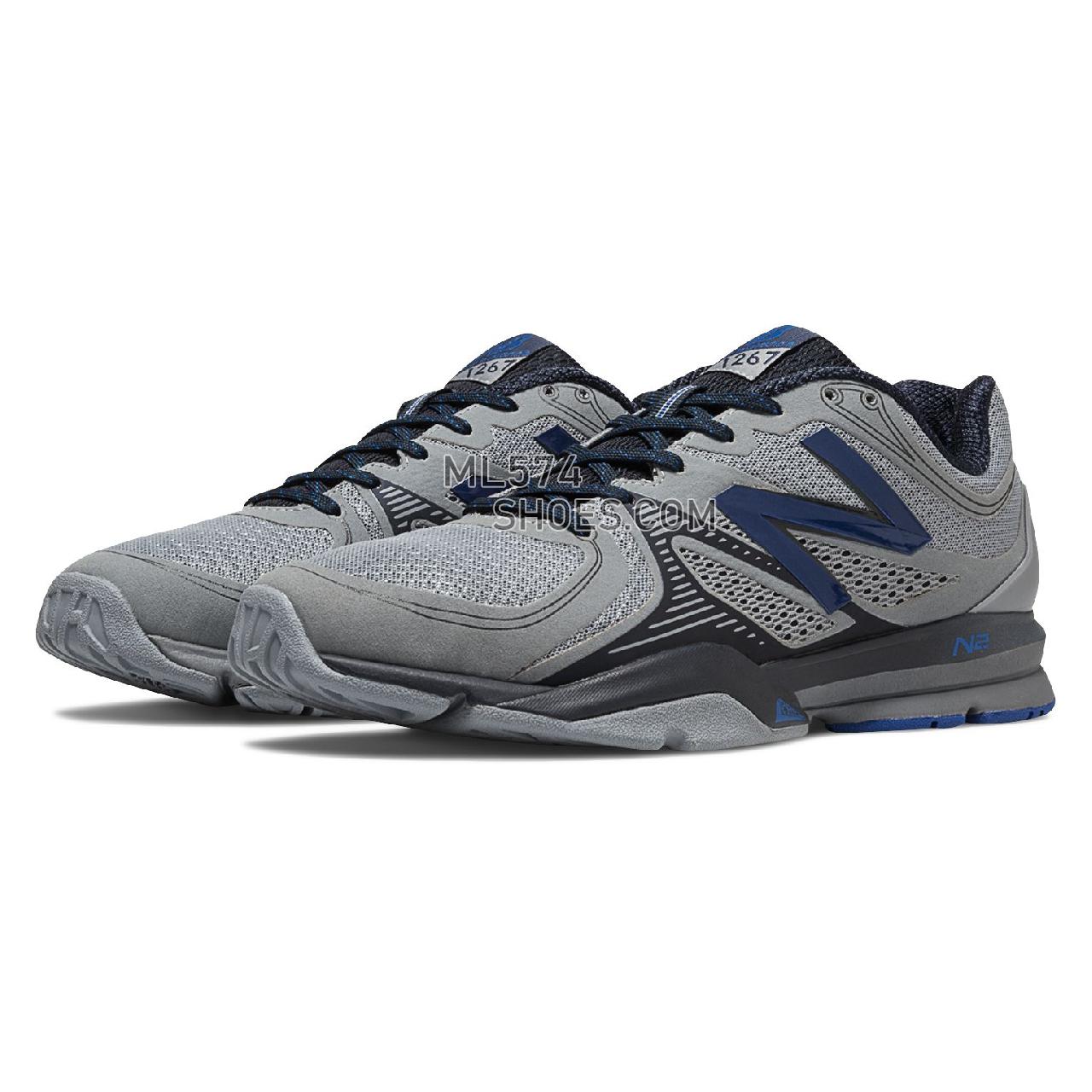 New Balance New Balance 1267 - Men's 1267 - X-training Grey with Navy - MX1267GO