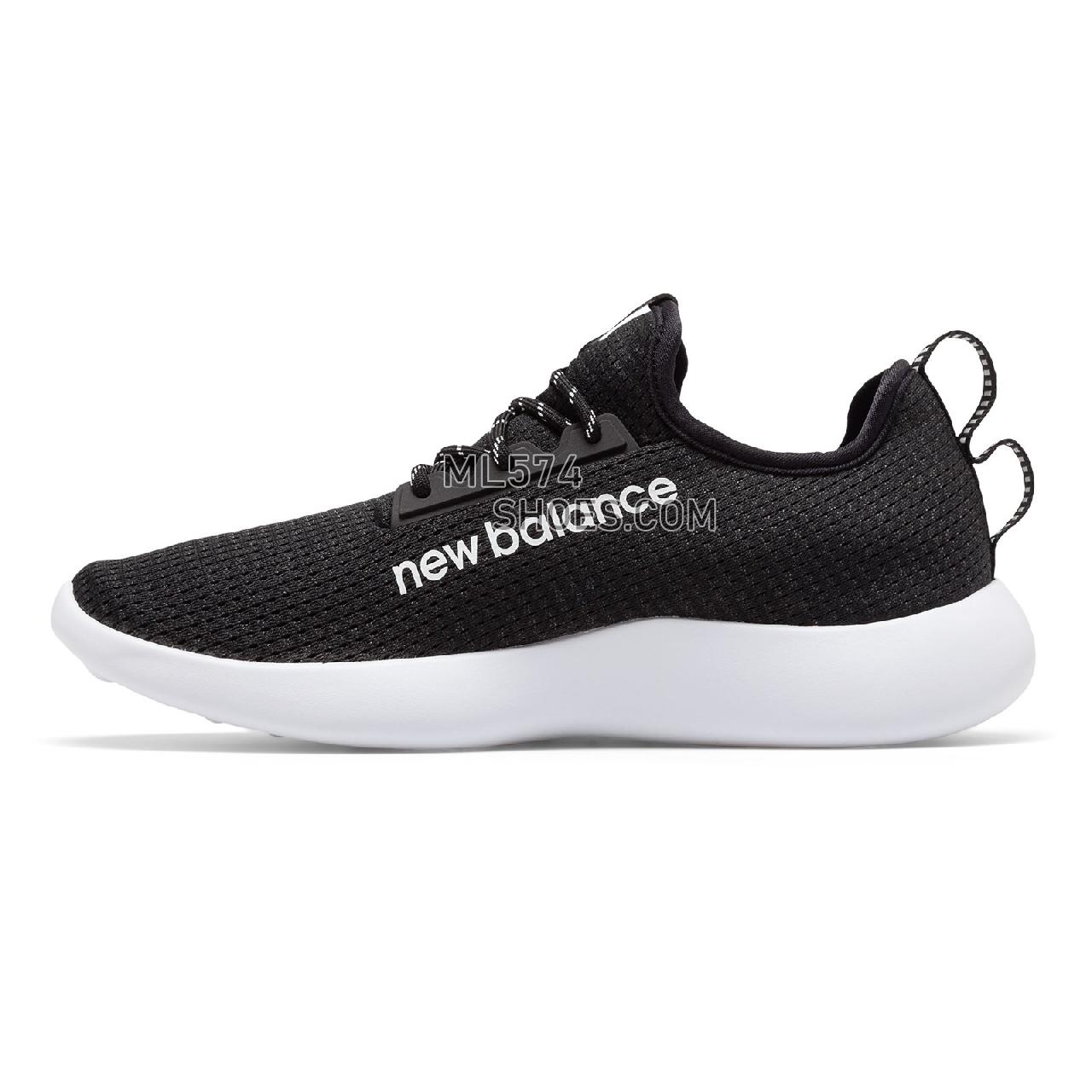 New Balance NB RCVRY - Men's  - Lacrosse Black with White - RCVRYBK