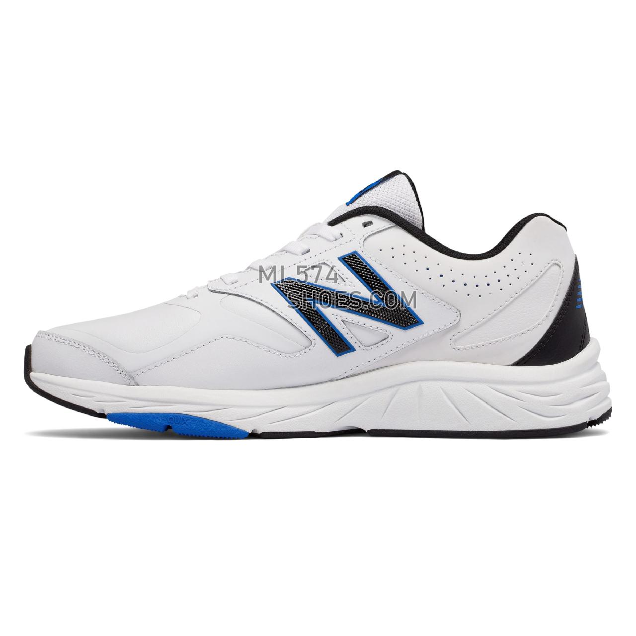 New Balance New Balance 824 Trainer - Men's 824 - X-training White with Black and Placid Blue - MX824WB1