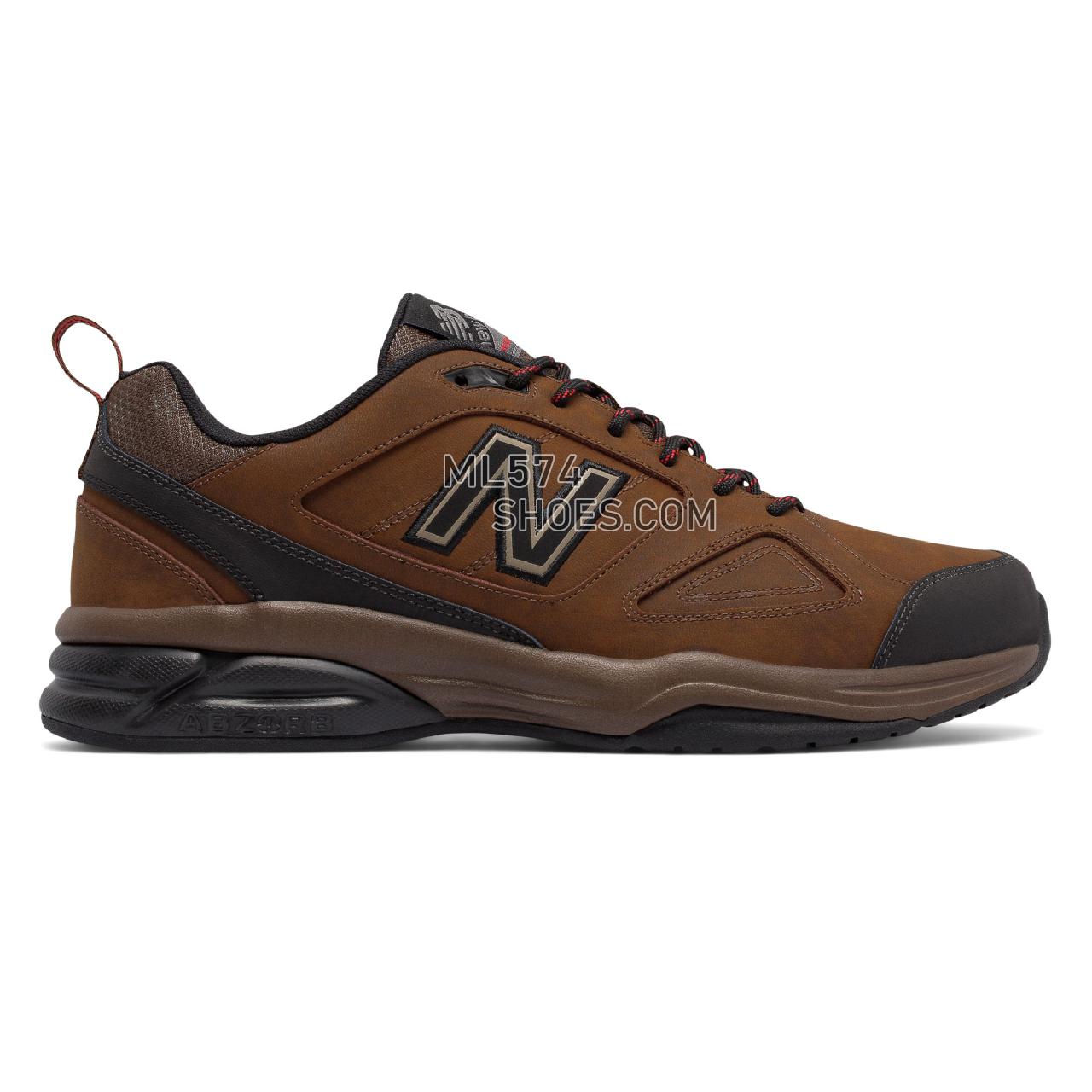 New Balance New Balance 623v3 Trainer Leather - Men's 623 - X-training Brown with Brown - MX623LT3