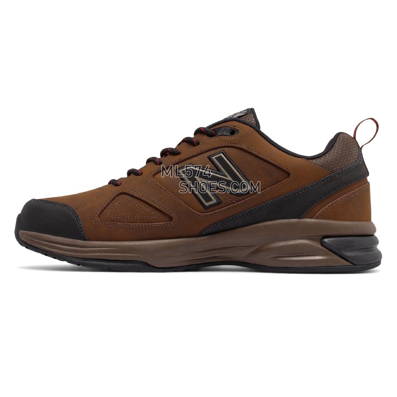 New Balance New Balance 623v3 Trainer Leather - Men's 623 - X-training Brown with Brown - MX623LT3