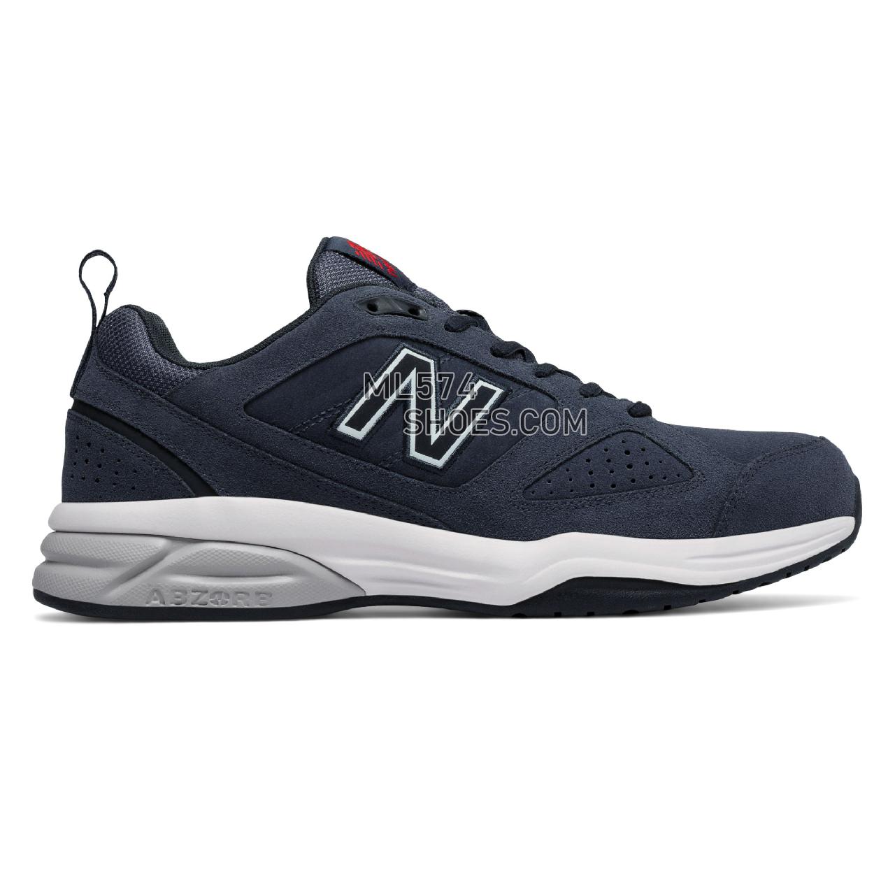 New Balance New Balance 623v3 Suede Trainer - Men's 623 - X-training Charcoal - MX623CH3