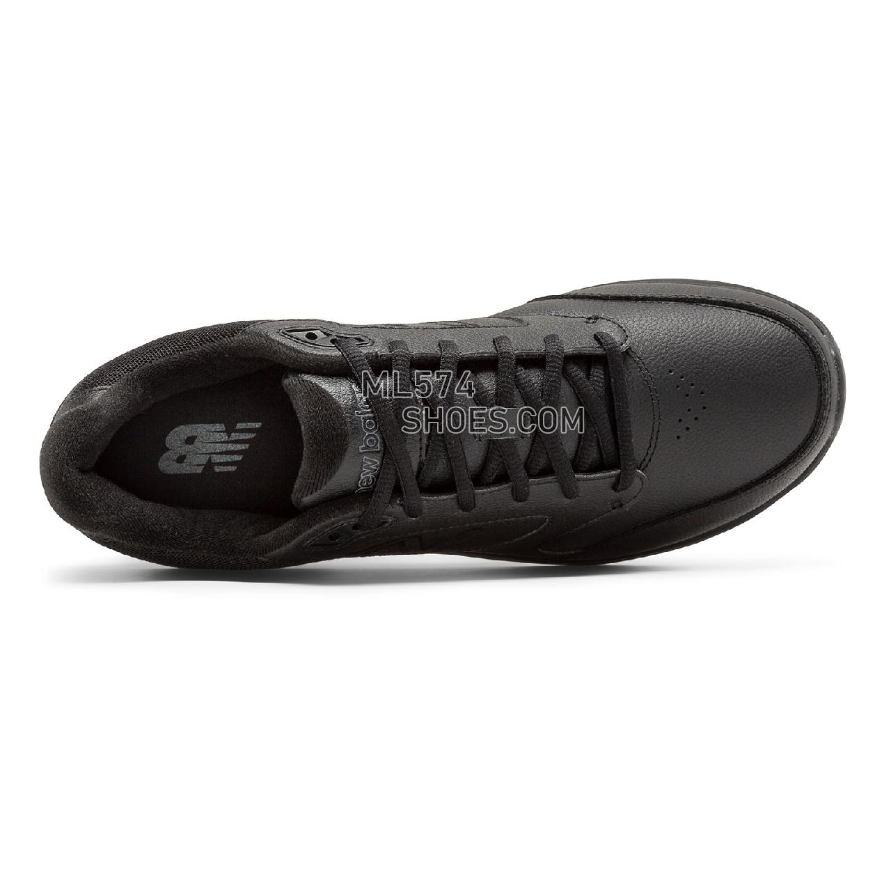 New Balance Men's Leather 928v3 - Men's 928 - Walking Black - MW928BK3