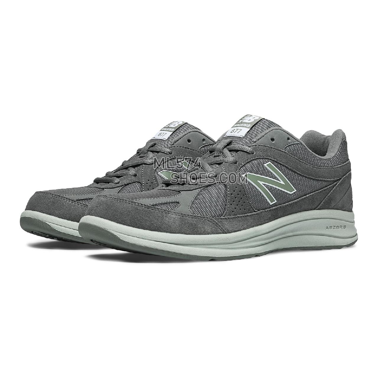 New Balance New Balance 877 - Men's 877 - Walking Grey with Light Grey - MW877GT