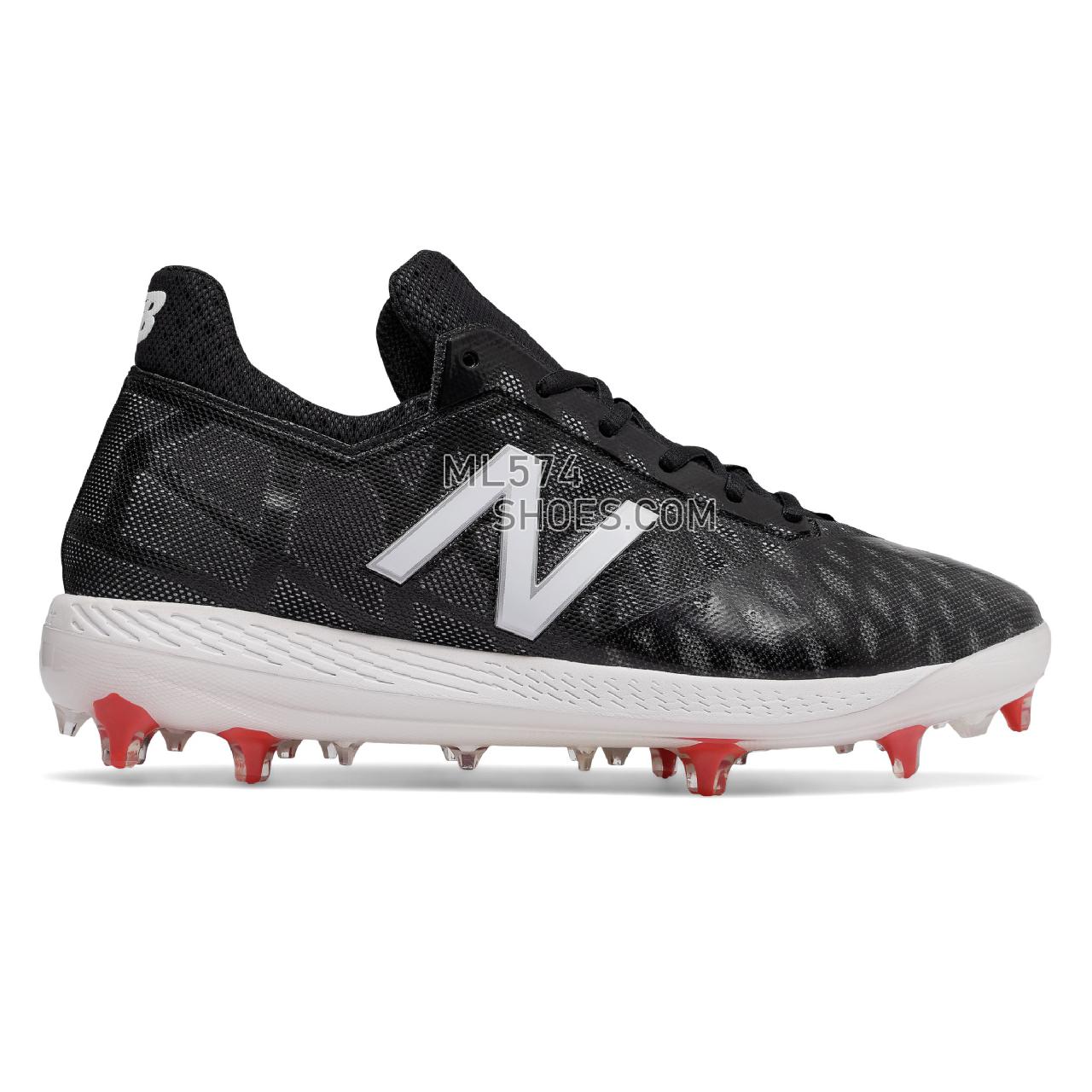 New Balance COMPv1 - Men's 1 - Baseball Black with White and Red - COMPBK1