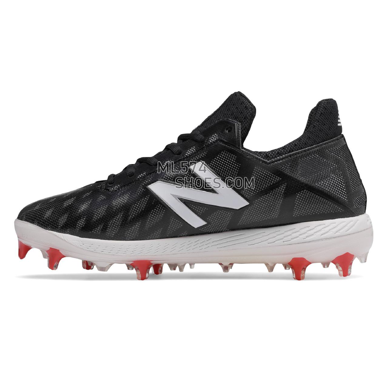 New Balance COMPv1 - Men's 1 - Baseball Black with White and Red - COMPBK1