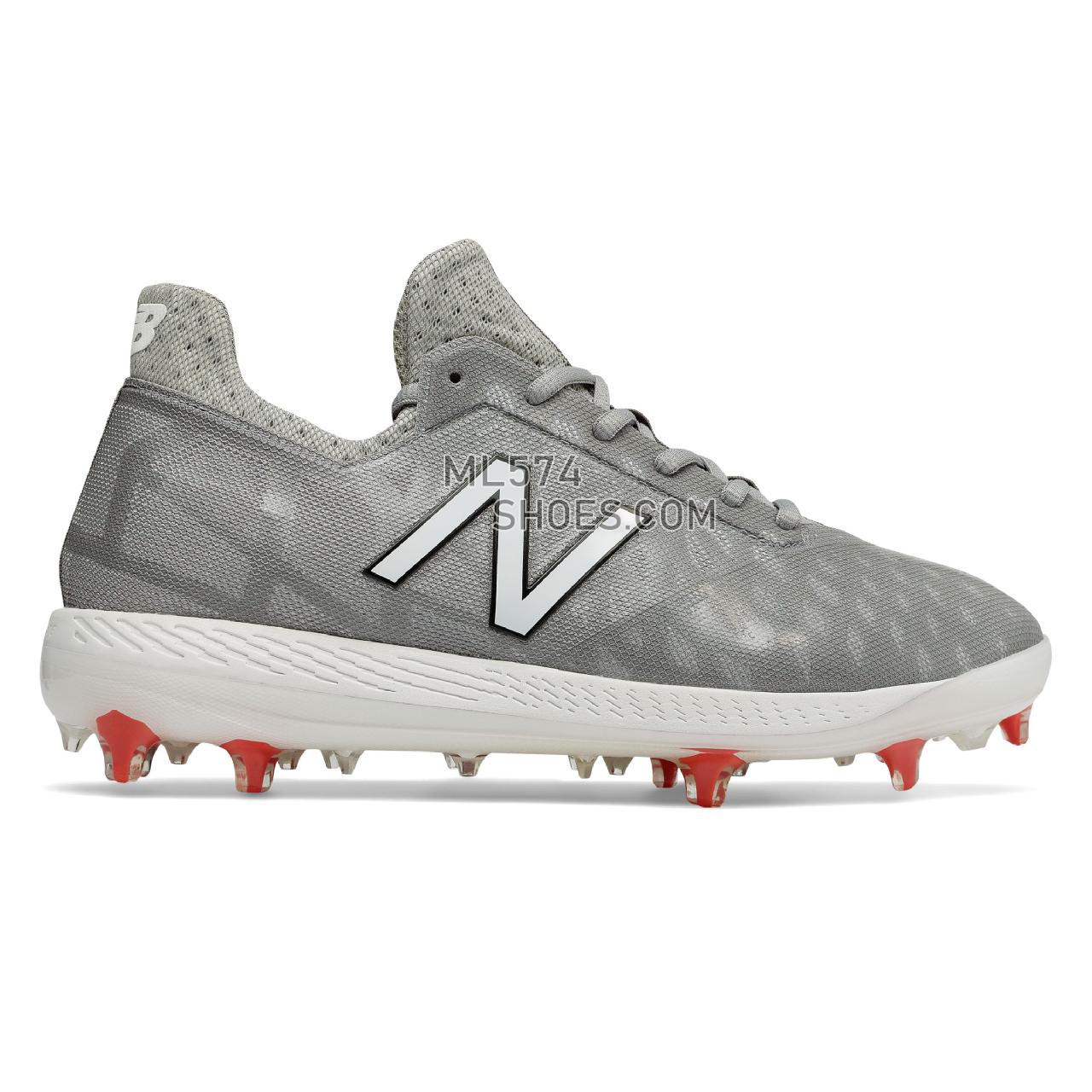 New Balance COMPv1 - Men's 1 - Baseball Grey with White and Red - COMPTG1