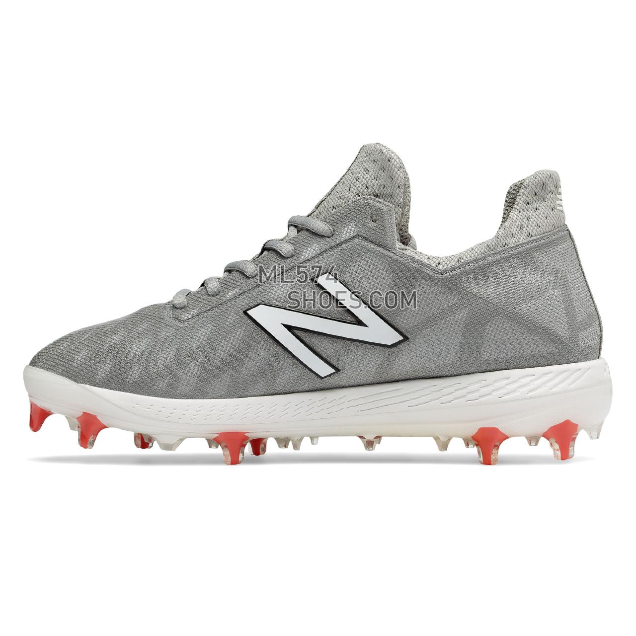 New Balance COMPv1 - Men's 1 - Baseball Grey with White and Red - COMPTG1