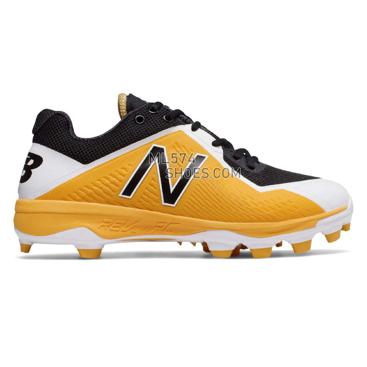 New Balance TPU 4040v4 - Men's 4040 - Baseball Black with Yellow - PL4040Y4