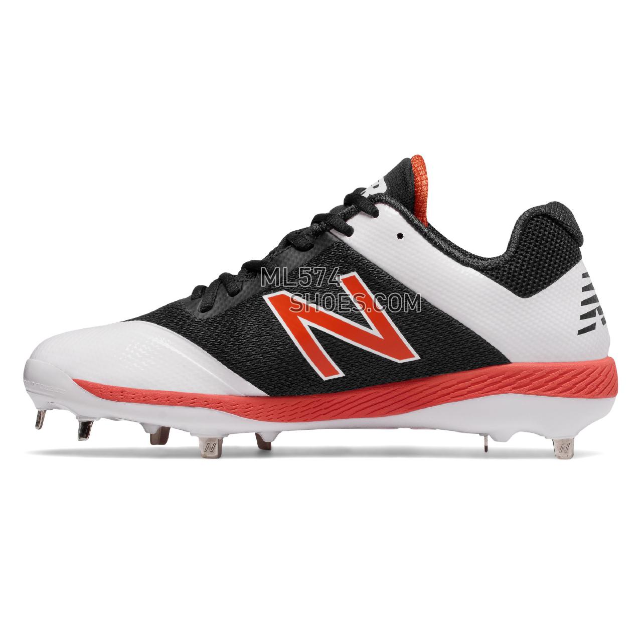 New Balance 4040v4 - Men's 4040 - Baseball Black with Orange - L4040BO4