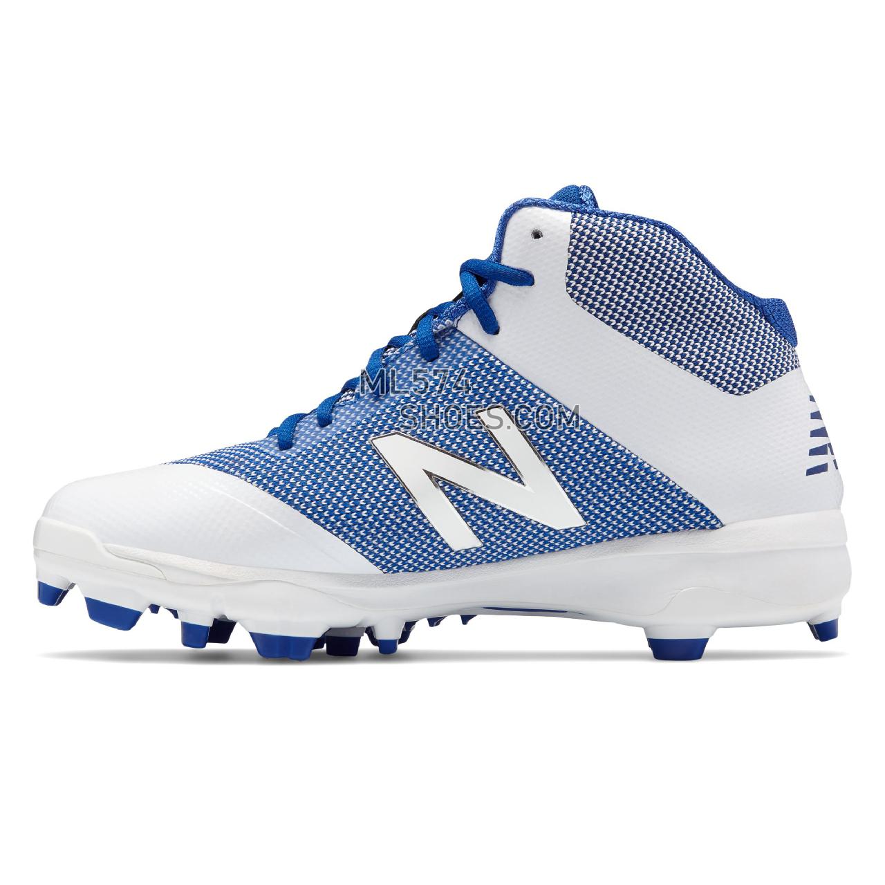 New Balance Mid-Cut TPU 4040v4 - Men's 4040 - Baseball Royal Blue with White - PM4040D4