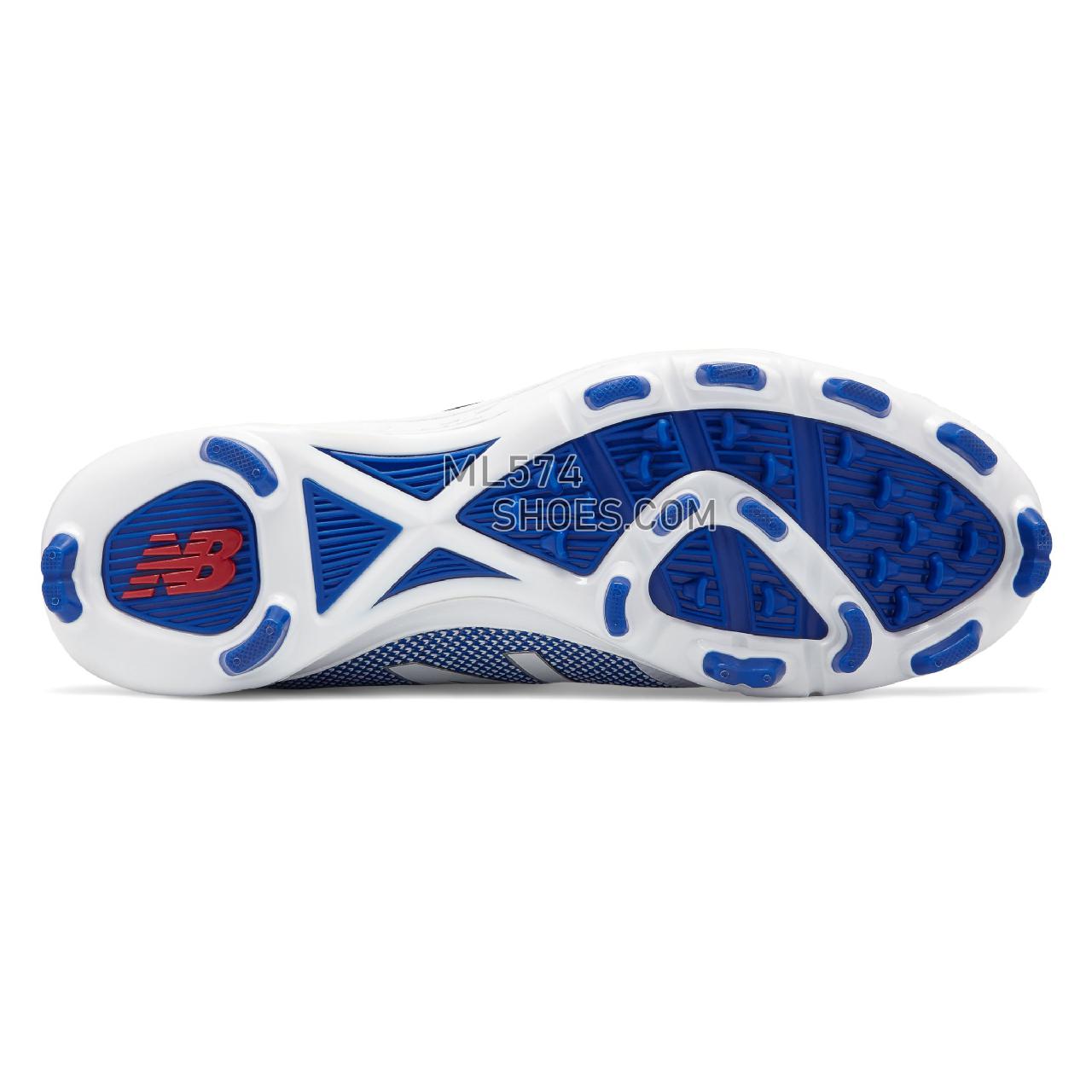 New Balance Mid-Cut TPU 4040v4 - Men's 4040 - Baseball Royal Blue with White - PM4040D4