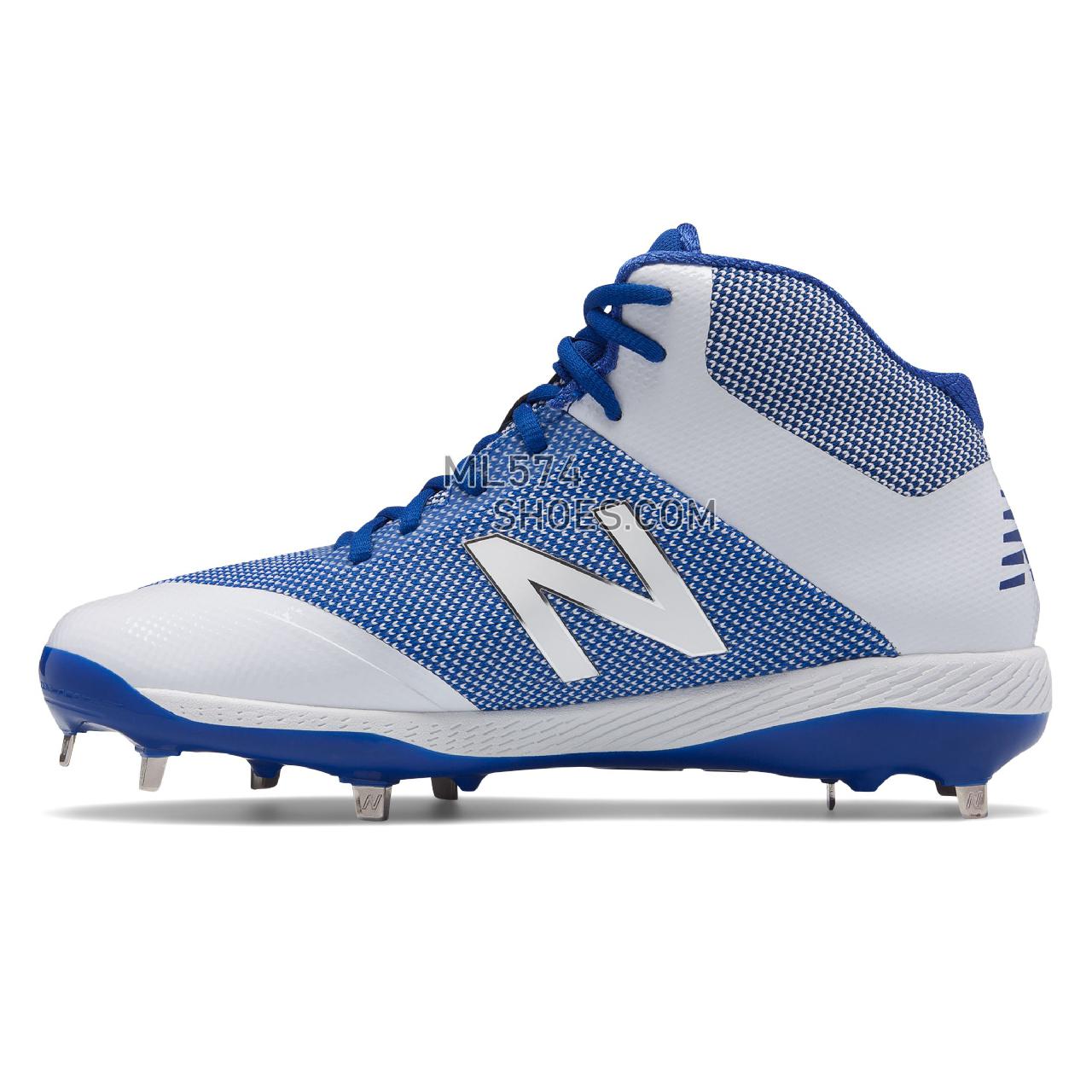 New Balance Mid-Cut 4040v4 - Men's 4040 - Baseball Royal Blue with White - M4040TB4