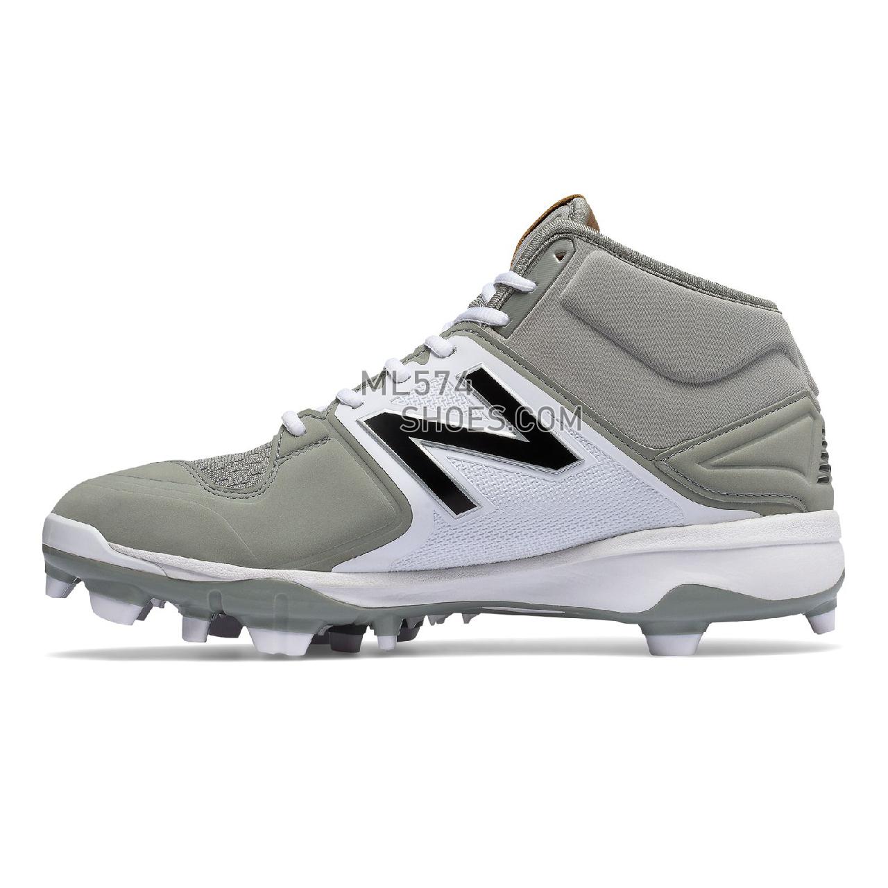 New Balance TPU Mid-Cut 3000v3 - Men's 3000 - Baseball Grey with White - PM3000G3