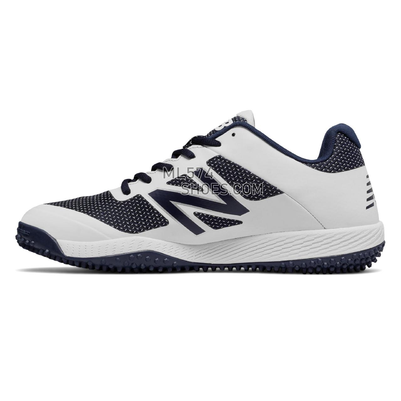 New Balance Turf 4040v4 - Men's 4040 - Baseball Navy with White - T4040TN4