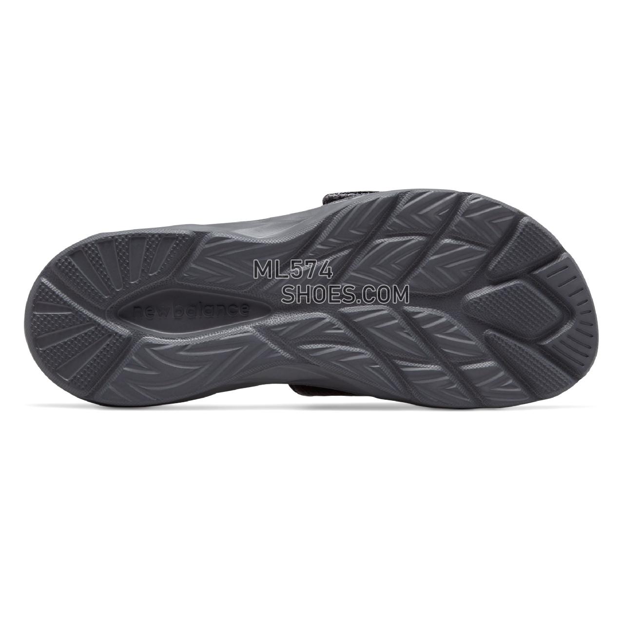 New Balance Response Slide - Men's 3067 - Sandals Black with Grey - M3067BGR