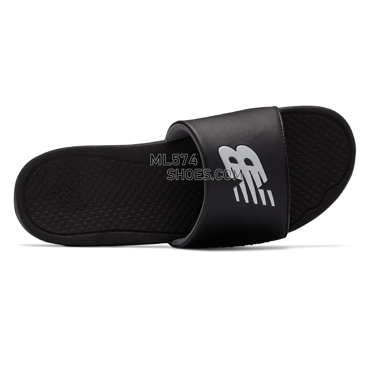New Balance NB Pro Slide - Men's 3068 - Sandals Black with White - M3068BK
