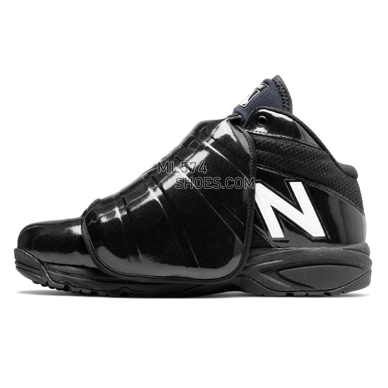 New Balance 460v3 Umpire - Men's 460 - Baseball Black with White - MU460WT3