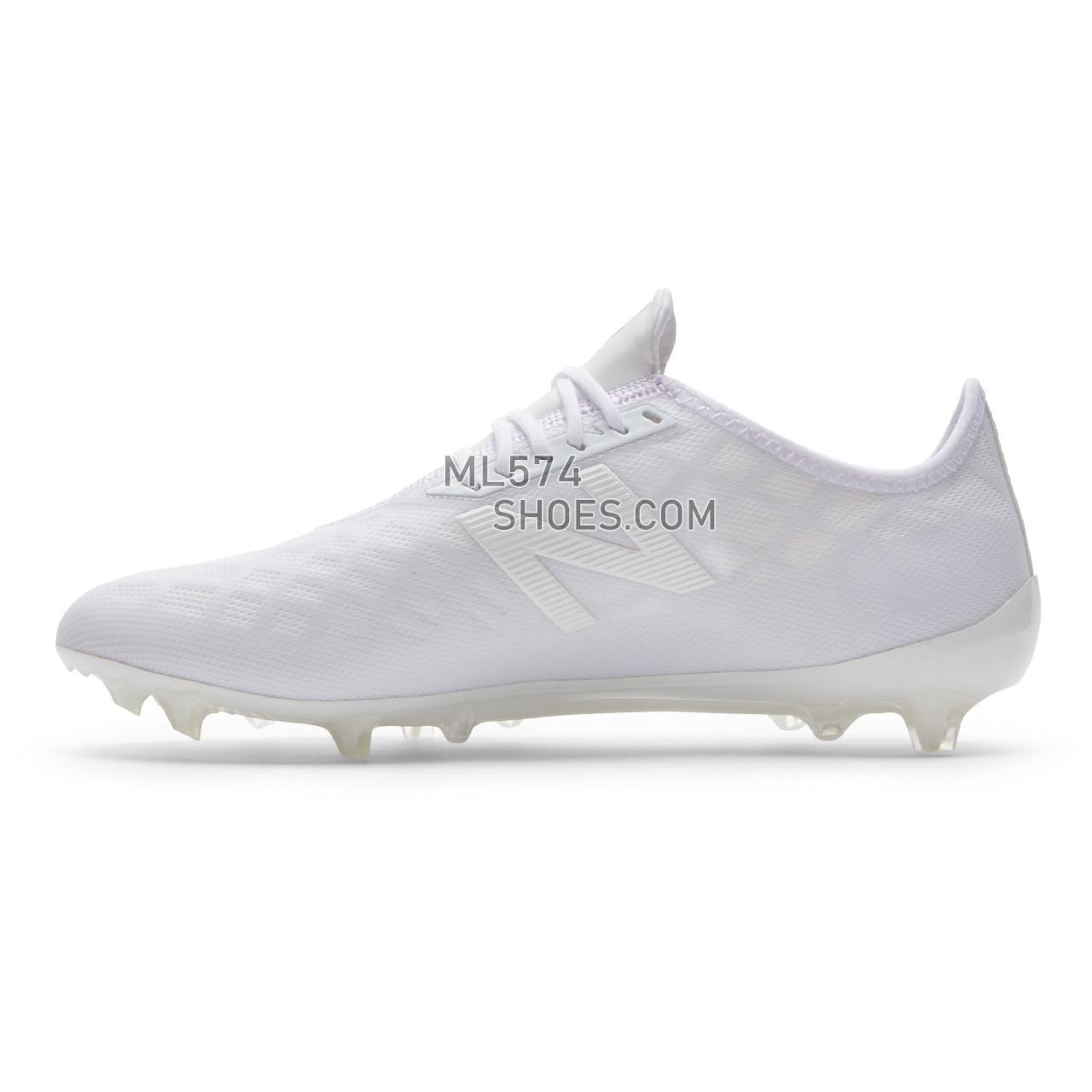 New Balance Furon v4 Pro FG - Men's 4 - Soccer White - MSFPFTW4