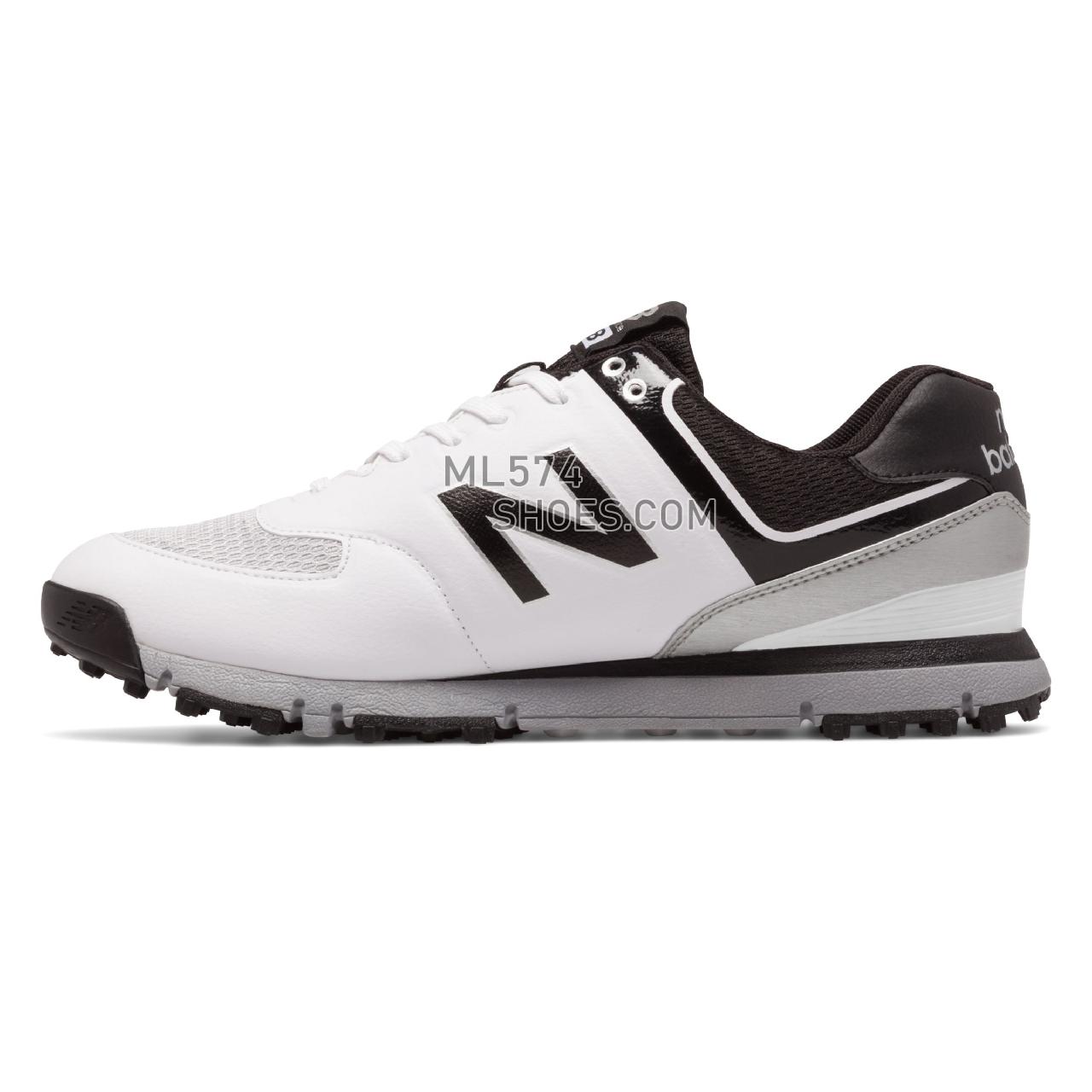 New Balance New Balance Golf 518 - Men's 518 - Golf White with Black and Grey - NBG518WK