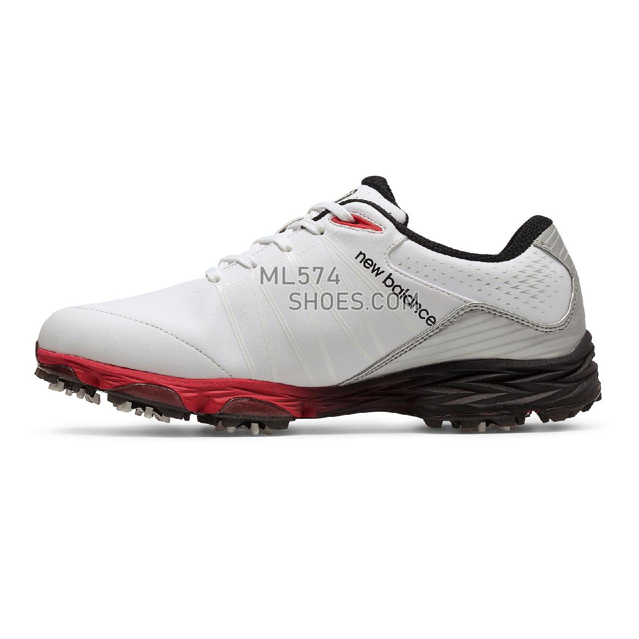 New Balance New Balance Golf 2004 - Men's 2004 - Golf White with Red and Black - NBG2004WR
