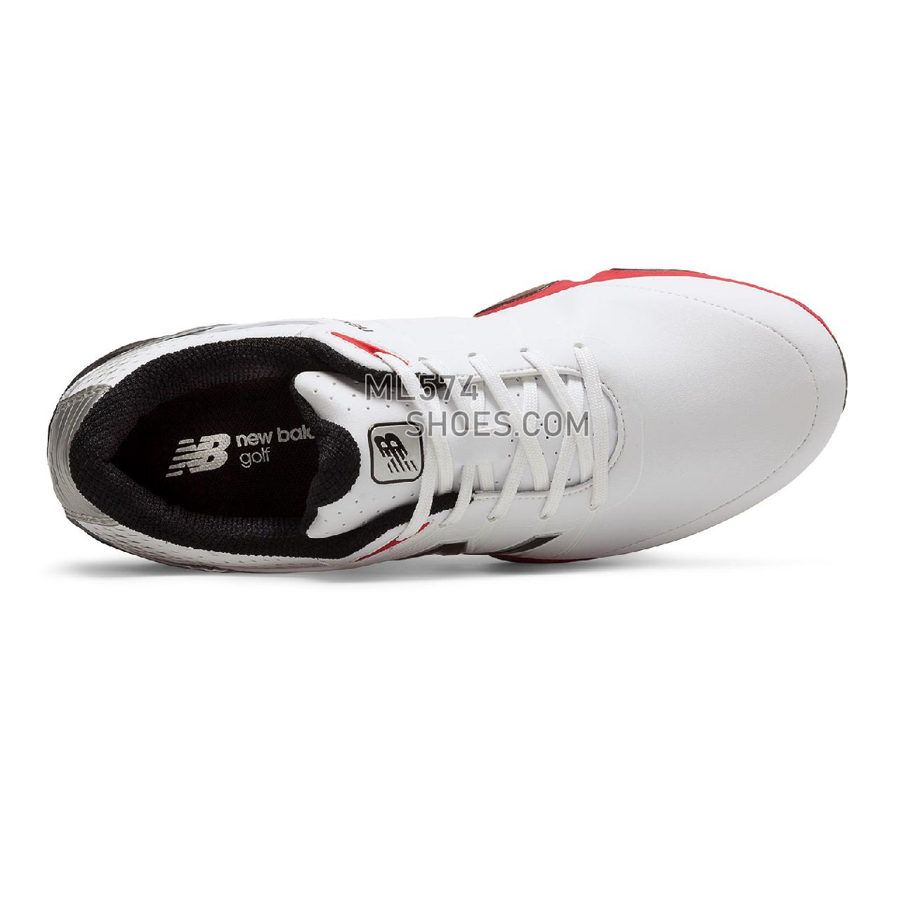 New Balance New Balance Golf 2004 - Men's 2004 - Golf White with Red and Black - NBG2004WR