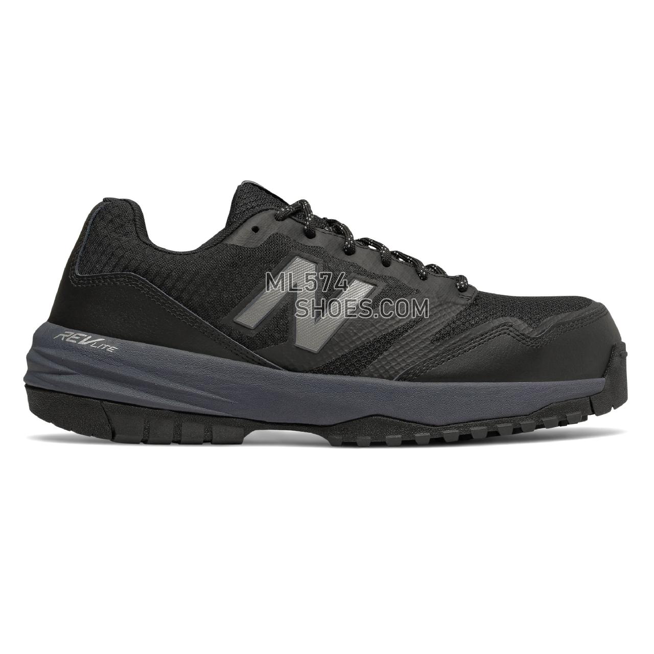 New Balance Composite Toe 589 - Men's 589 - Industrial Black with Grey - MID589G1