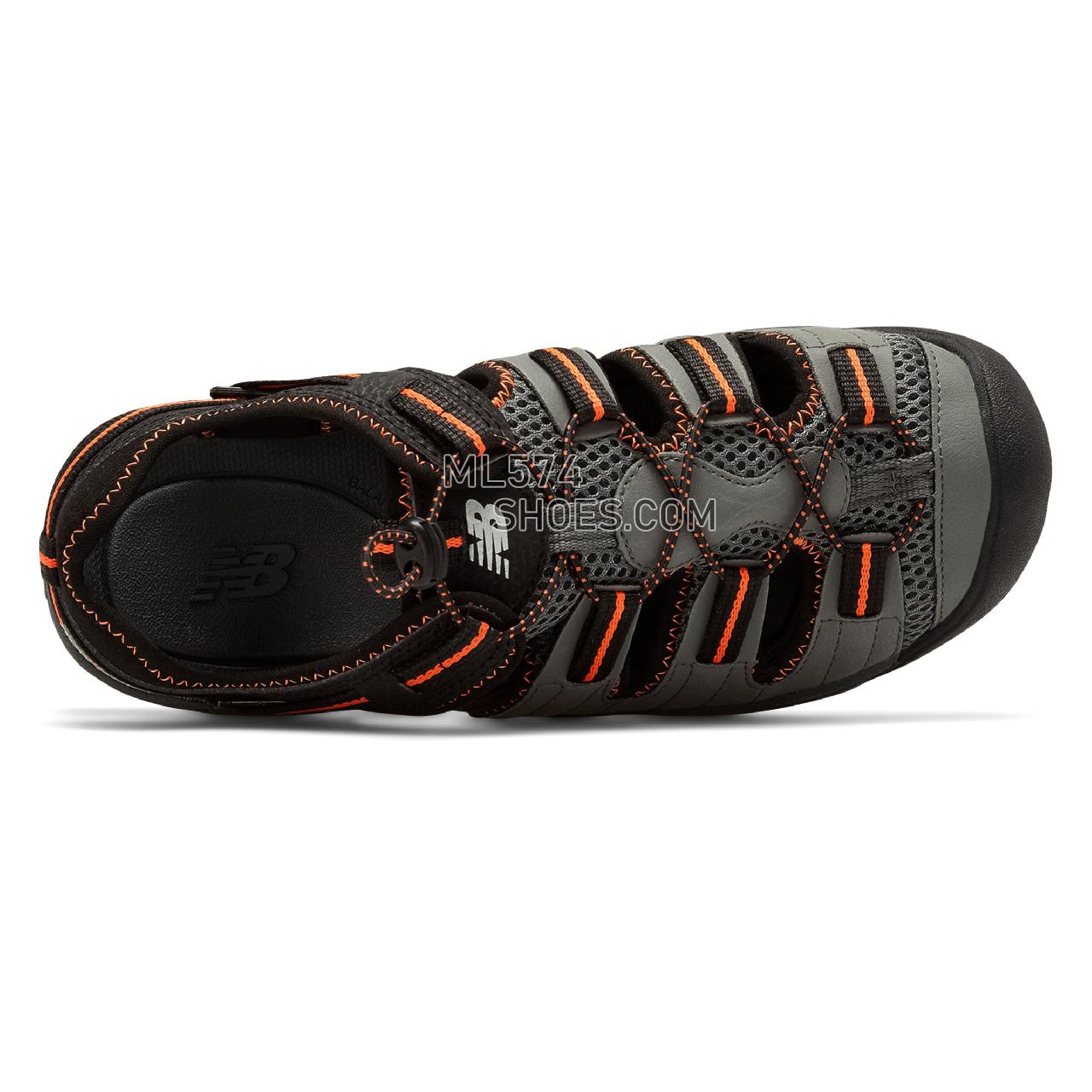 New Balance Appalachian Sandal - Men's 2040 - Sandals Black with Orange - M2040BON