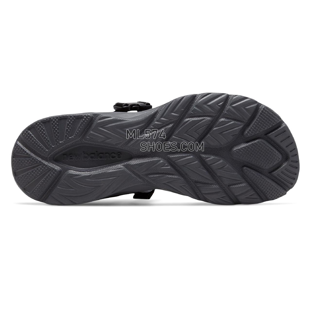 New Balance Response Sandal - Men's 2067 - Sandals Black with Grey - M2067BGR