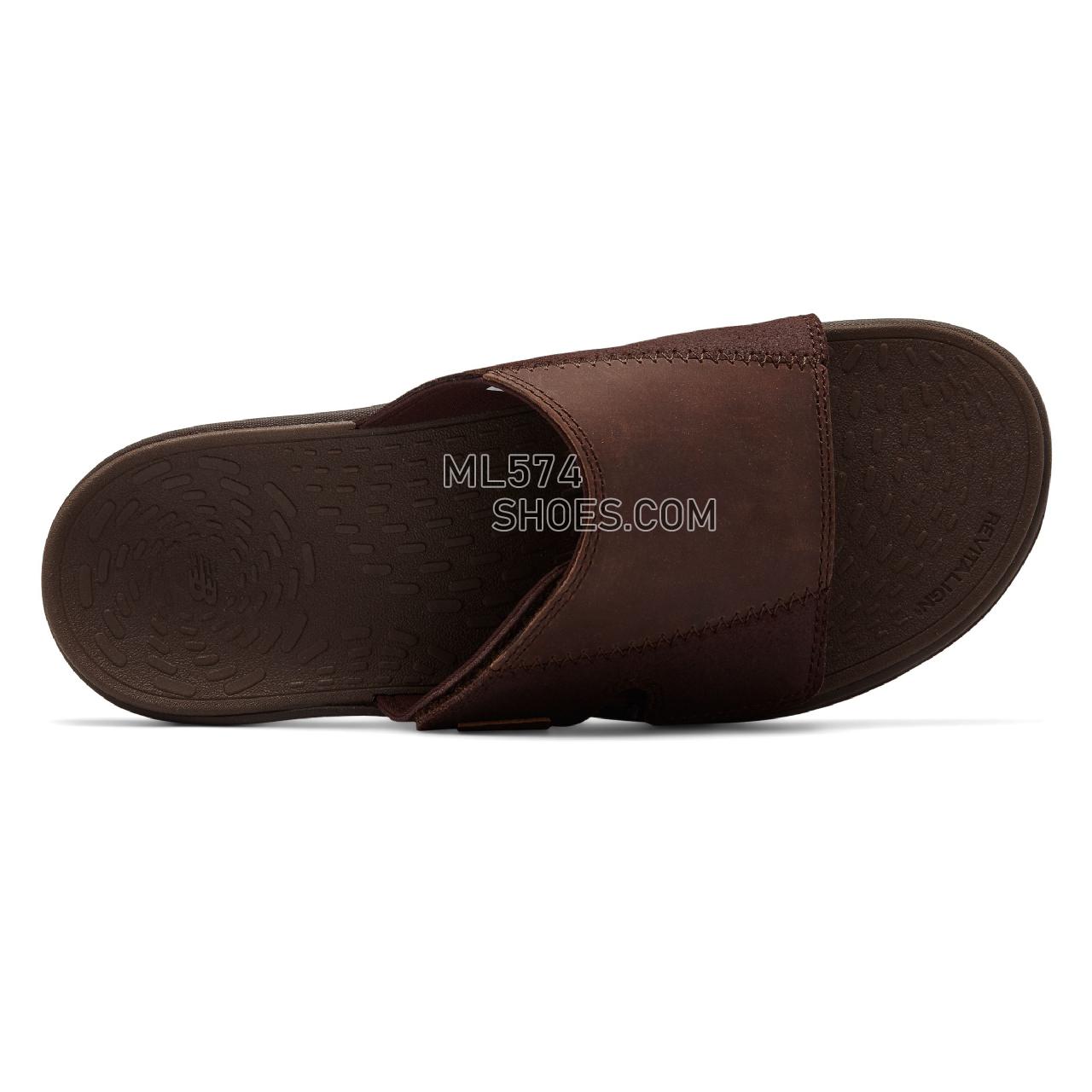 New Balance Quest Slide - Men's 3100 - Sandals Brown - MR3100WSK