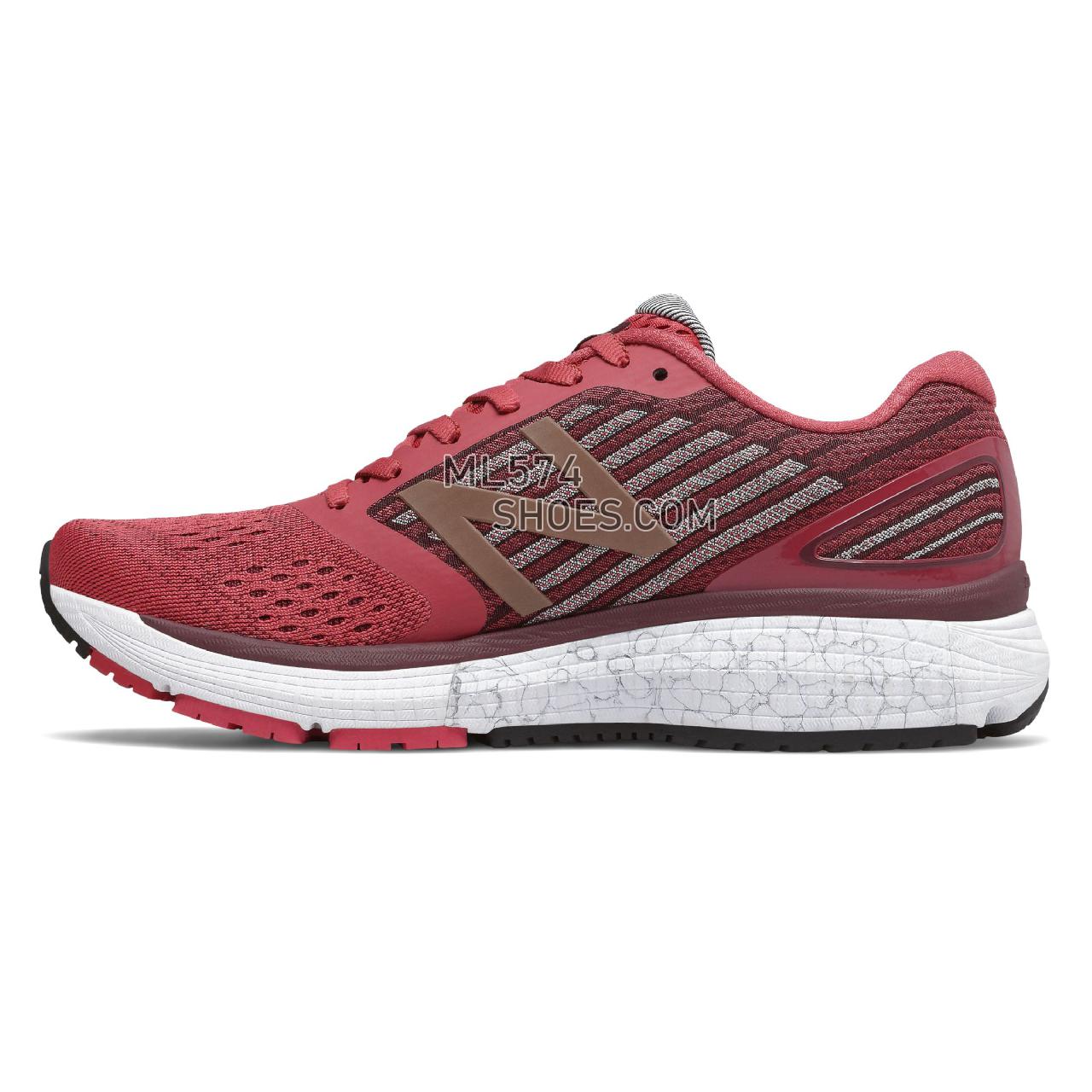 New Balance 860v9 - Women's 860 - Running Earth Red with Burgundy - W860RP9
