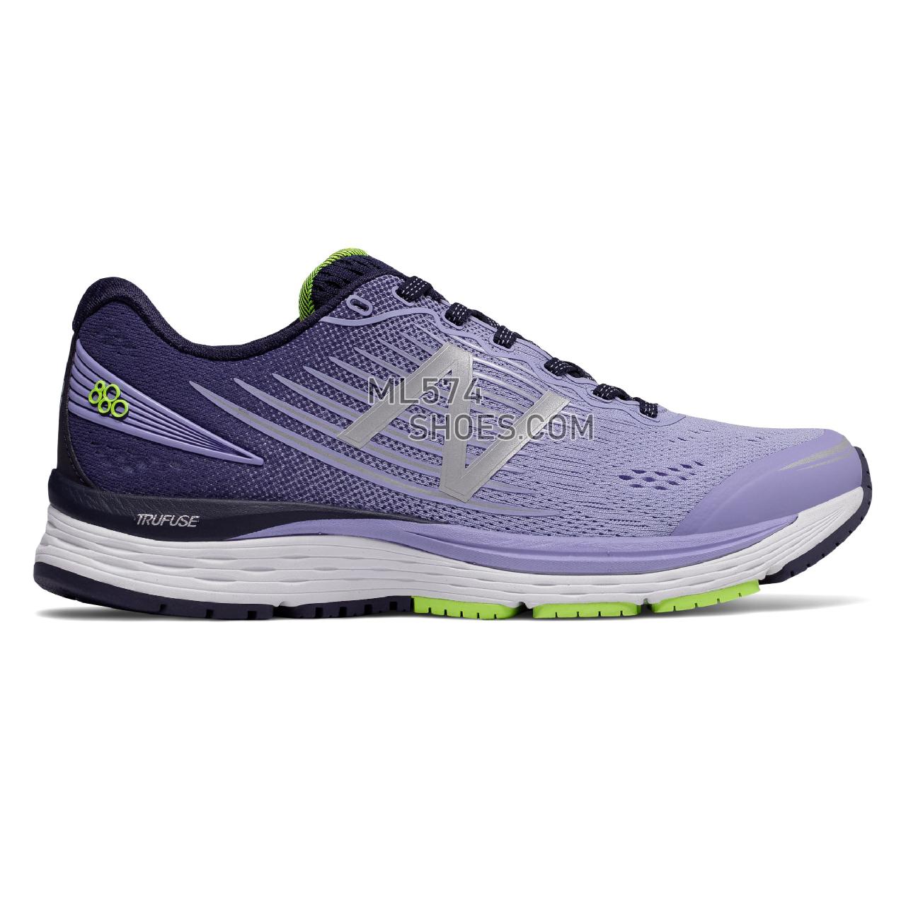 New Balance 880v8 - Women's 880 - Running Blue Iris with Pigment and Solar Yellow - W880BY8