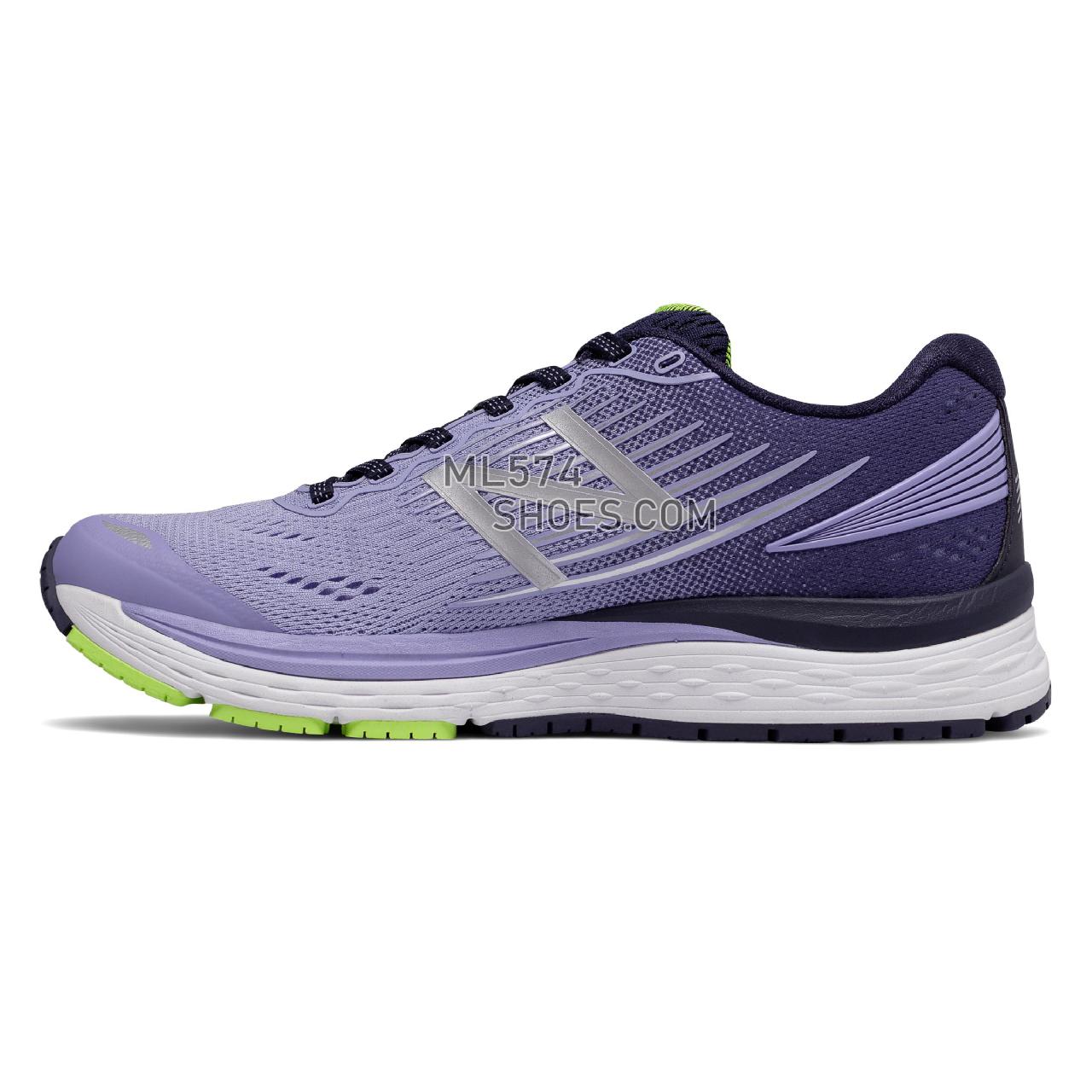 New Balance 880v8 - Women's 880 - Running Blue Iris with Pigment and Solar Yellow - W880BY8