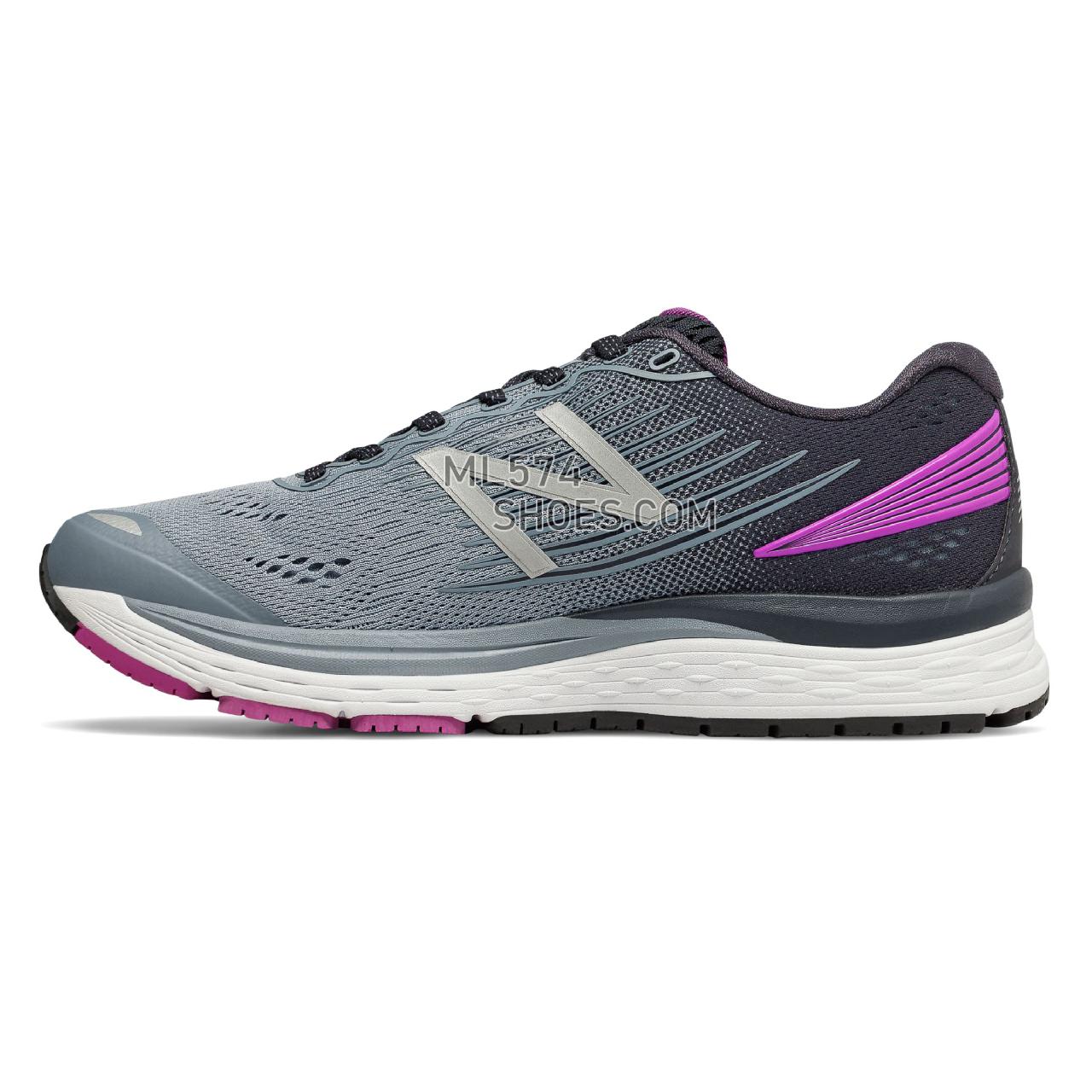 New Balance 880v8 - Women's 880 - Running Reflection with Voltage Violet - W880SD8